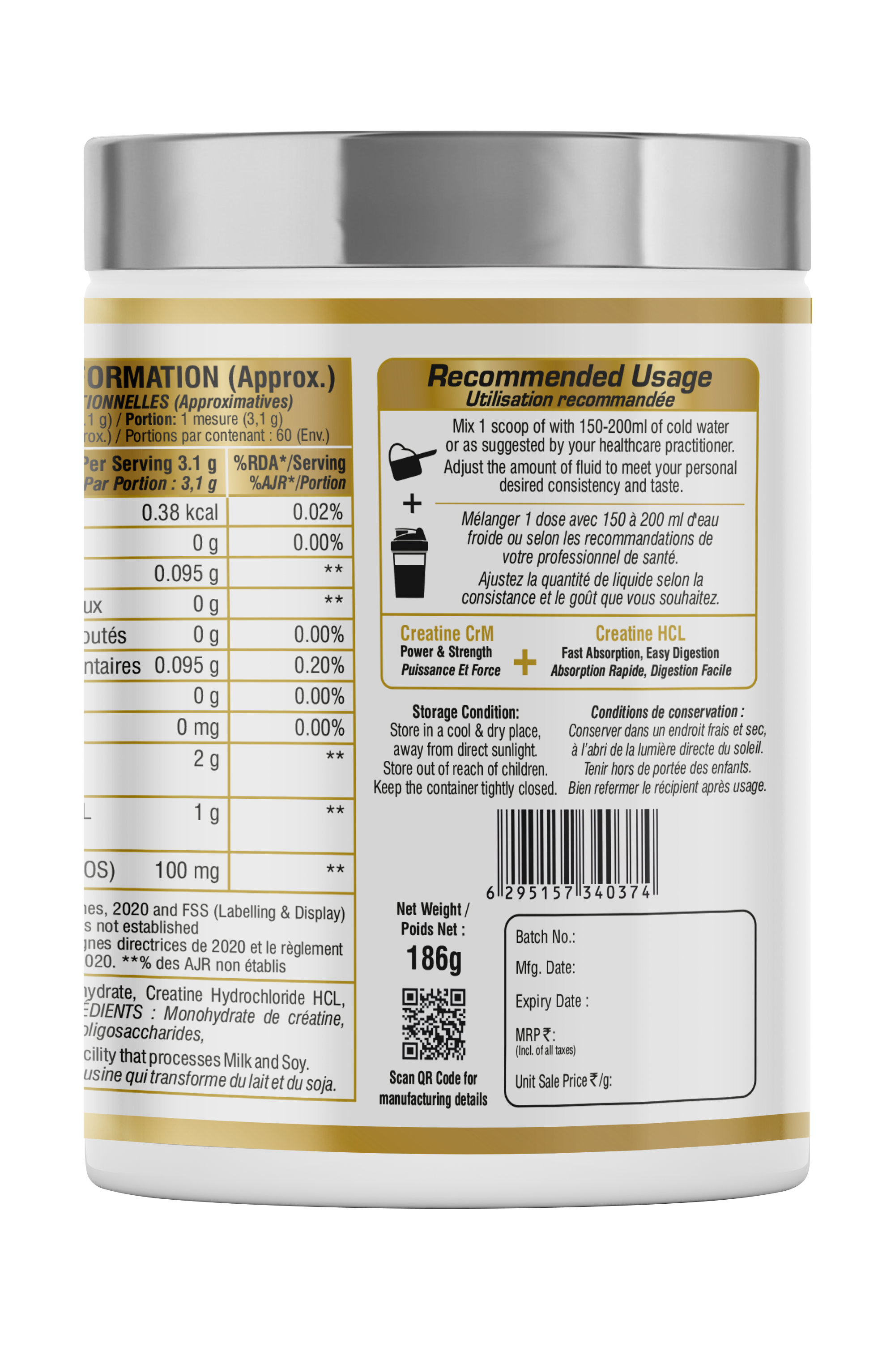 Gold Multi Creatine
