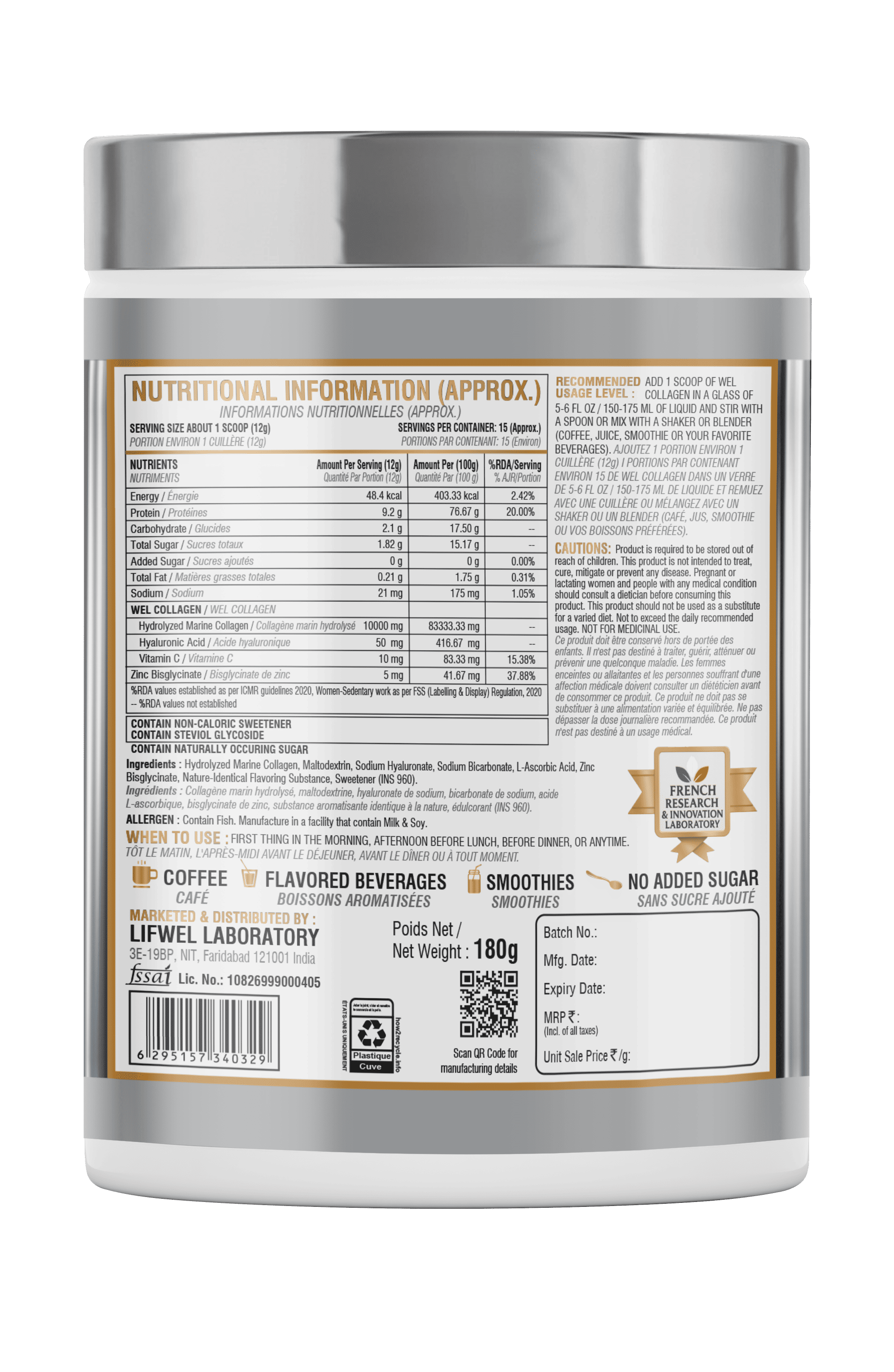 WEL Collagen 10,000 mg